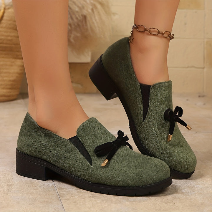 Bellamy | Bow-Detail Slip-On Loafers