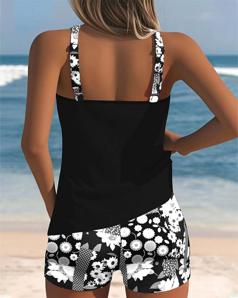 Jessica | Trendy Printed Swimsuit Set