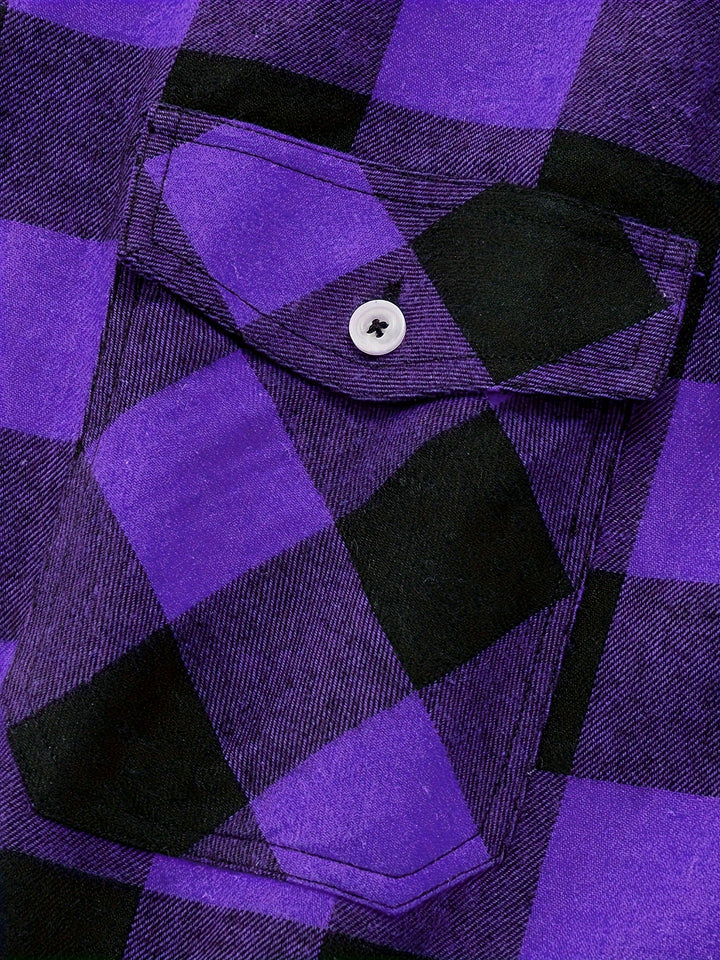 Grady | Classic Plaid Button-Up Shirt