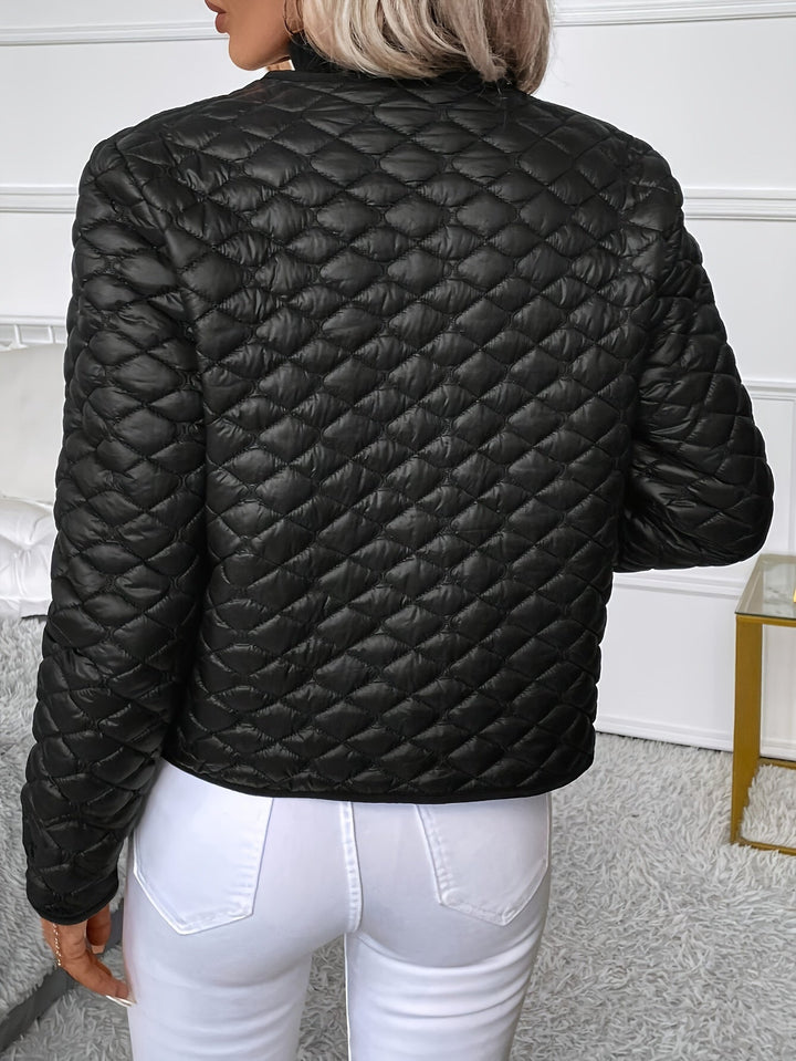 Nadine | Diamond-Quilted Jacket