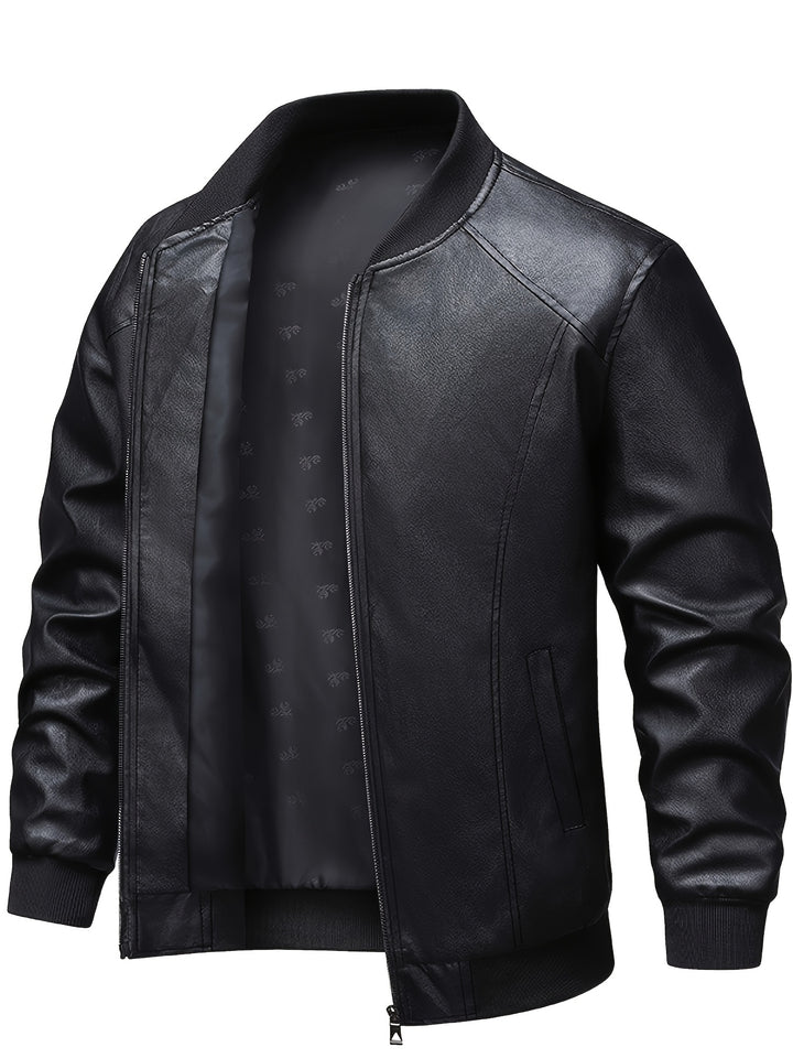 Blake | Refined Zip-Front Bomber Jacket