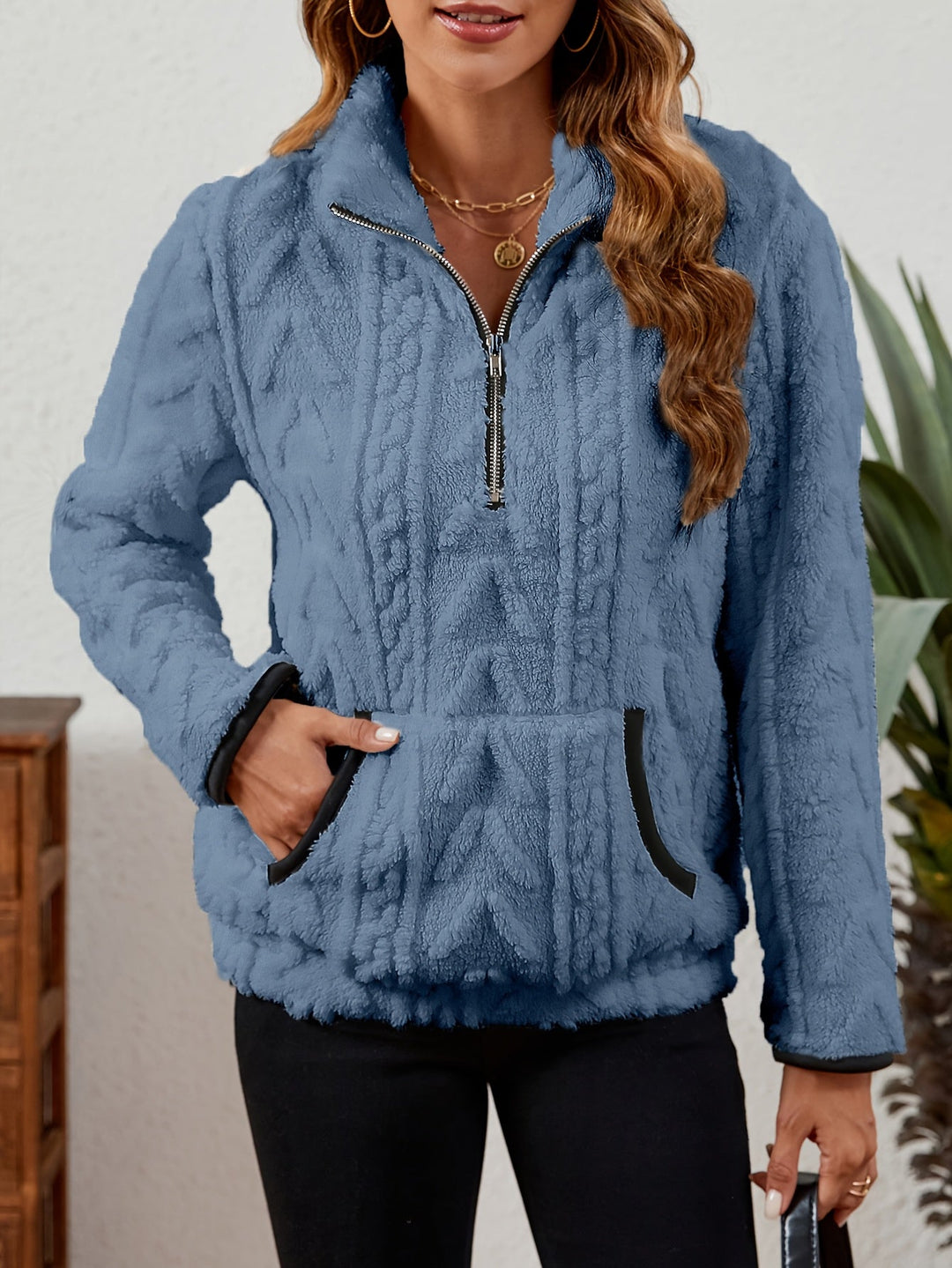 Sabine | Cozy Half-Zip Pullover
