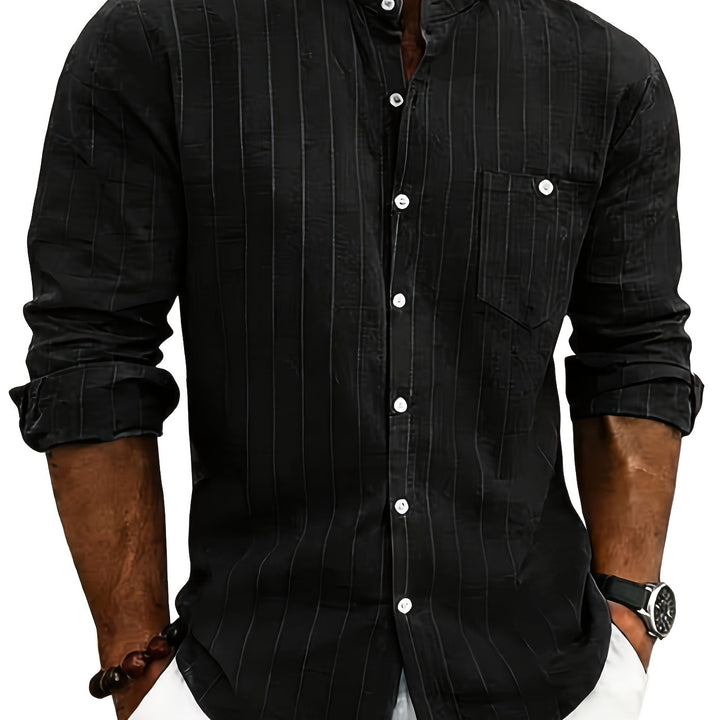 Miles | Refined Pinstripe Shirt