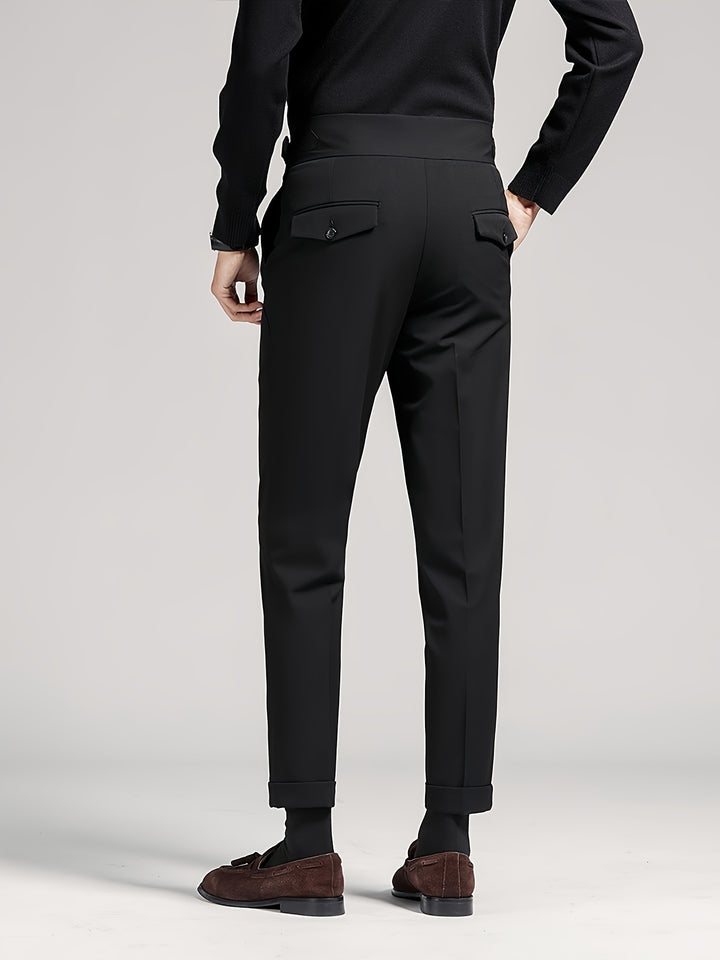 Xavier | Tailored Pleated Pants