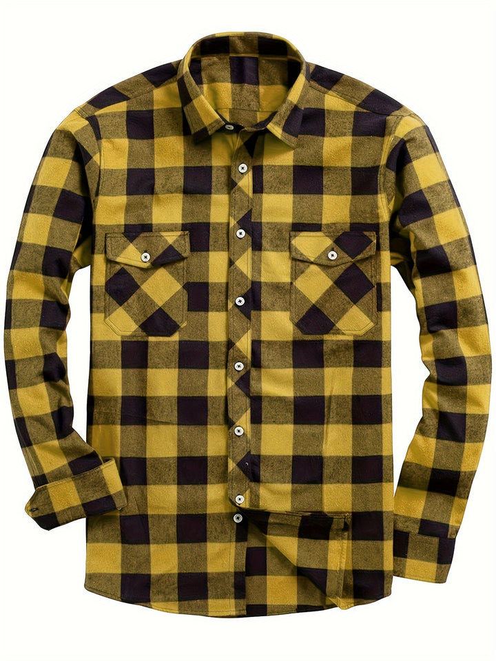 Grady | Classic Plaid Button-Up Shirt