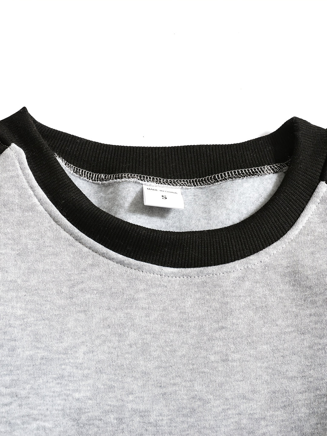 Merrick | Raglan-Sleeve Crew Neck Sweatshirt