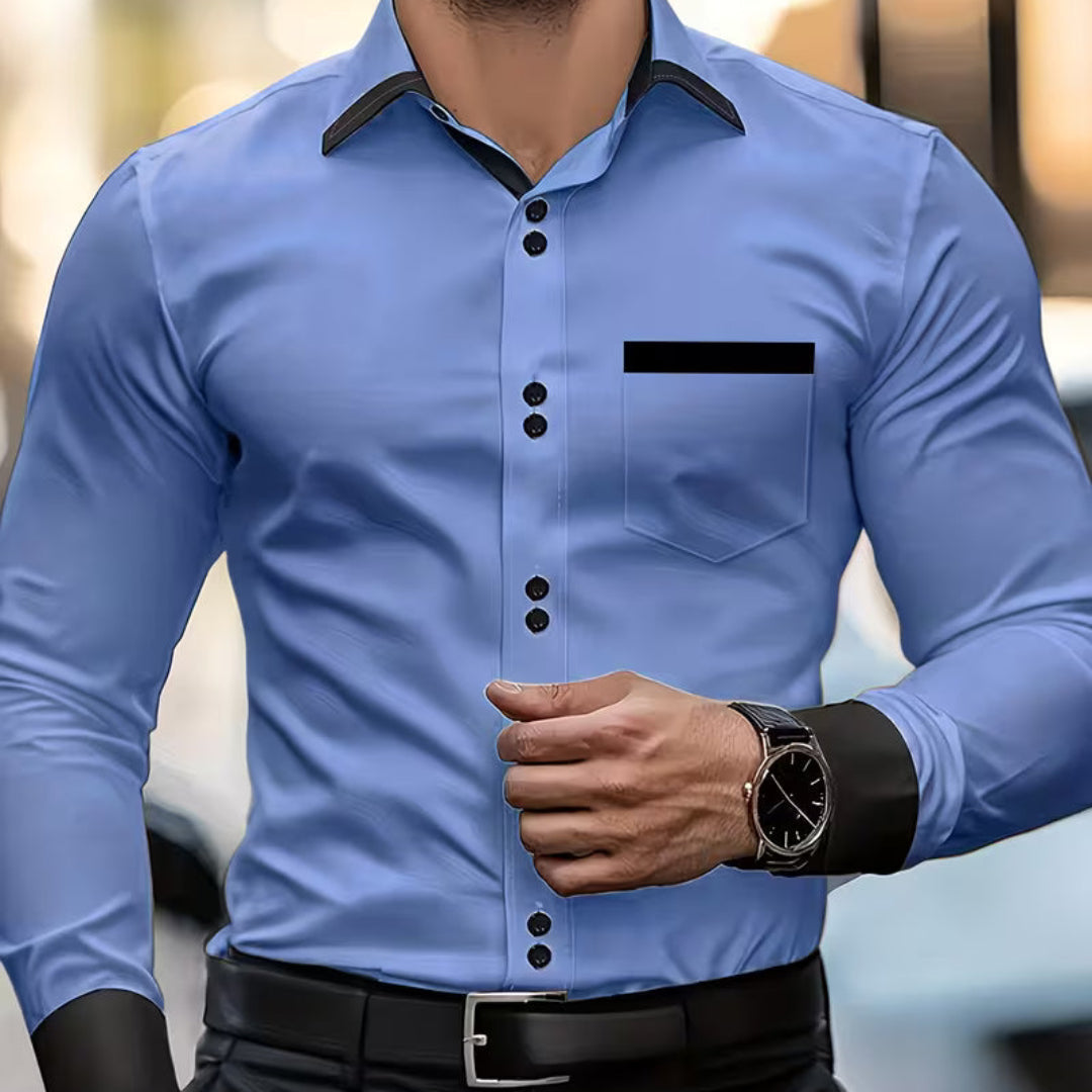 Garrick | Classic Button Collared Fit Shirt