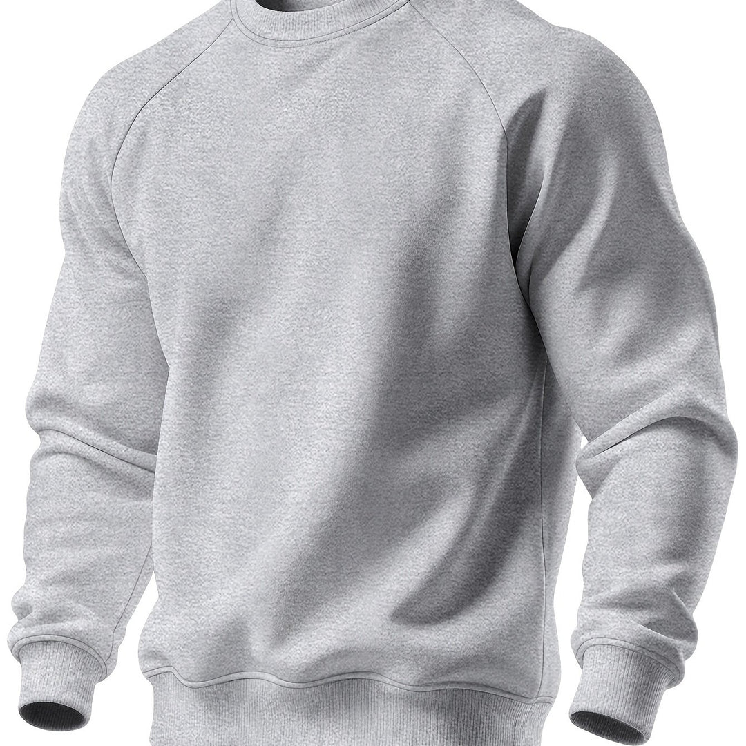 Merrick | Raglan-Sleeve Crew Neck Sweatshirt