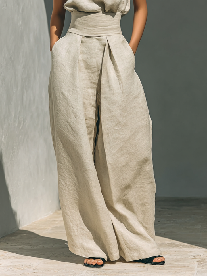 Maria | Stylish Tank Top and Loose Trousers Set