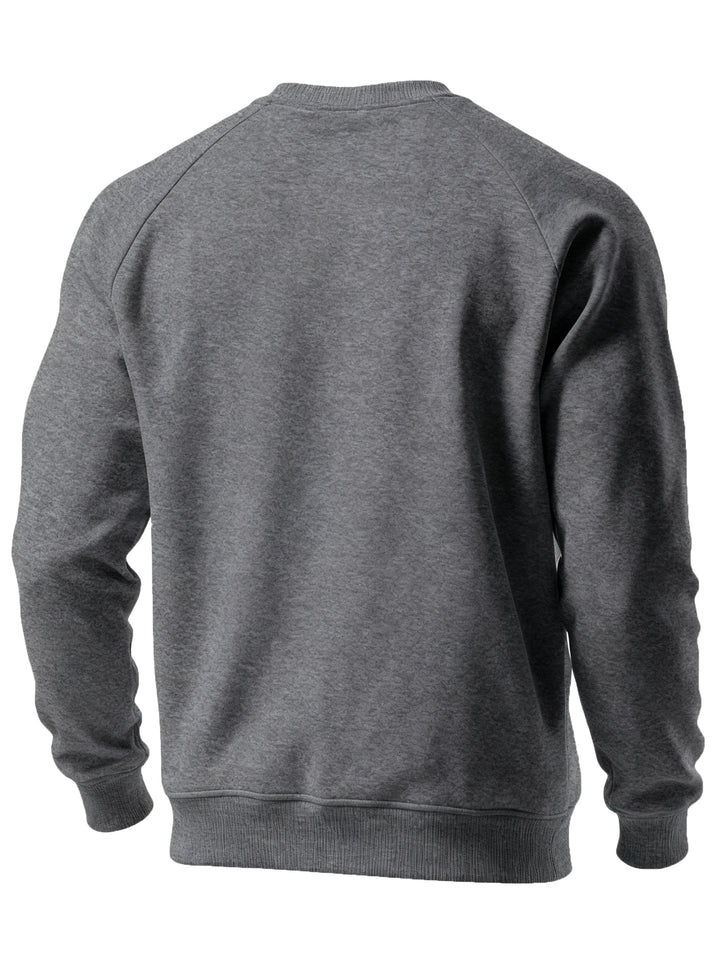 Merrick | Raglan-Sleeve Crew Neck Sweatshirt