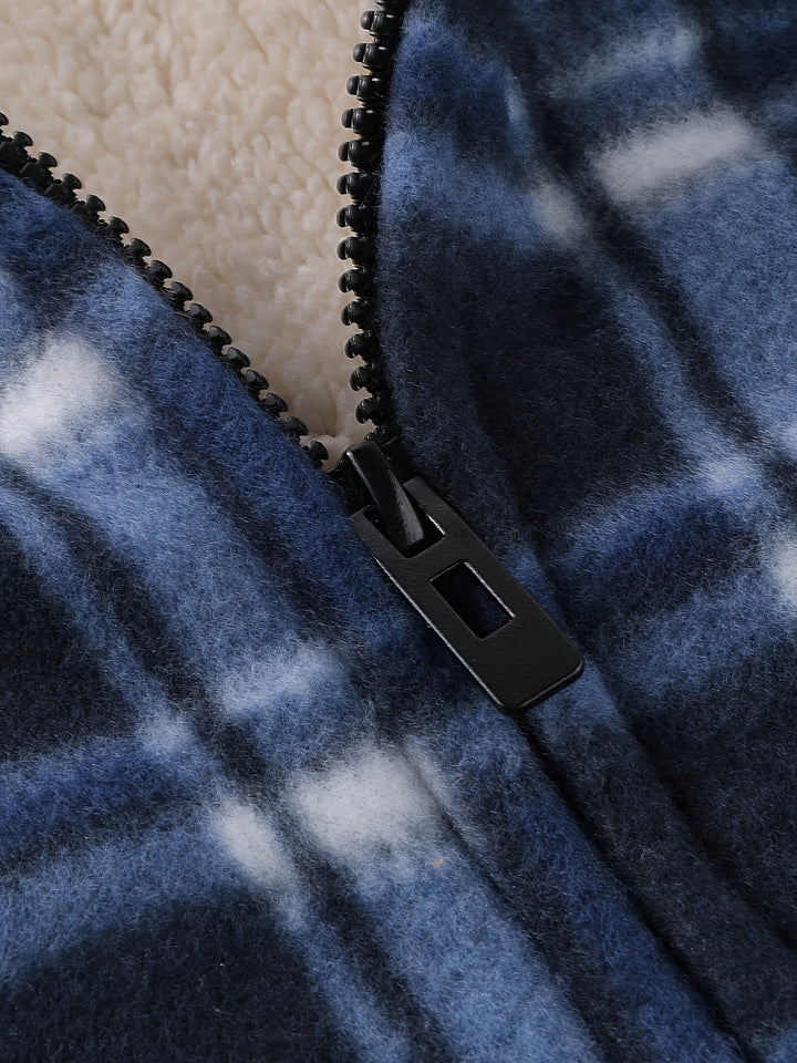 Rhodes | Hooded Plaid Jacket
