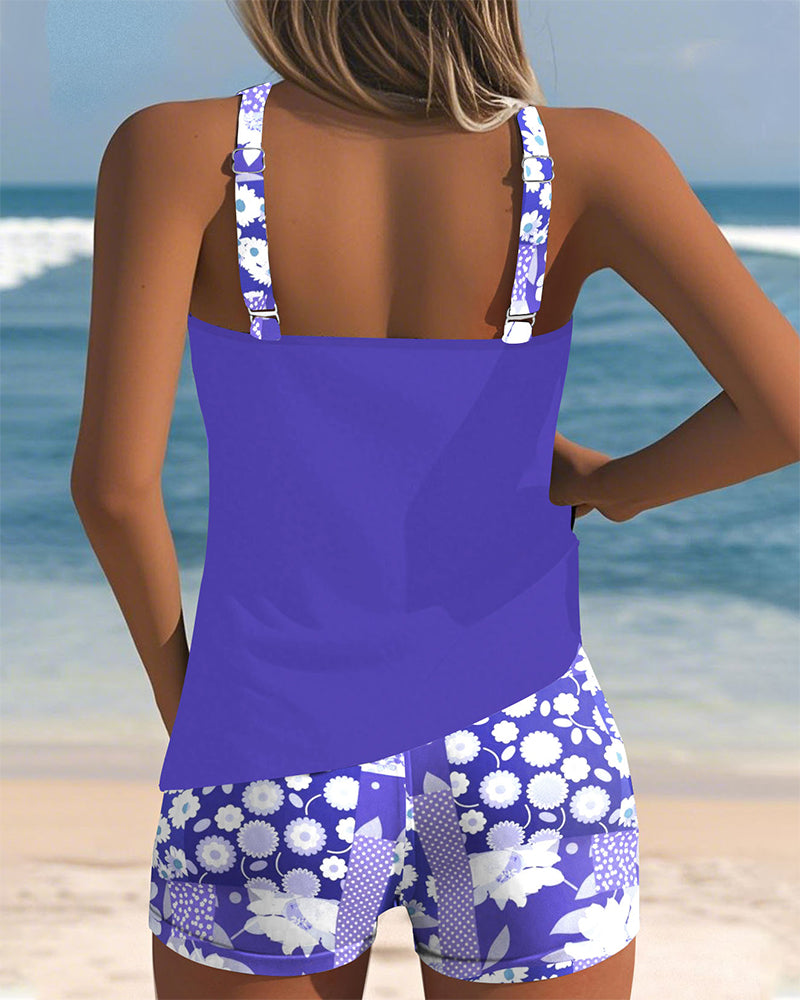 Jessica | Trendy Printed Swimsuit Set
