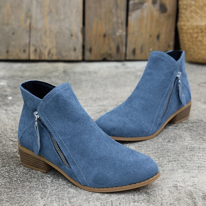 Joanna | Elegant Comfortable Zipper Shoes
