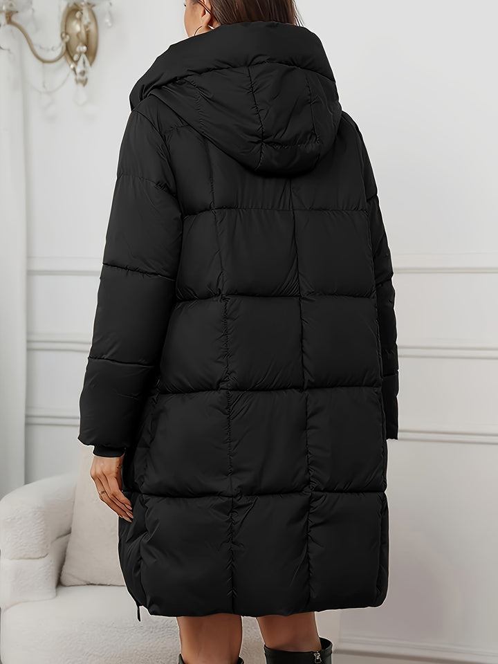 Linnea | Hooded Longline Puffer Coat