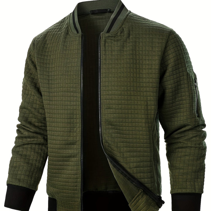 Marshall | Textured Bomber Jacket