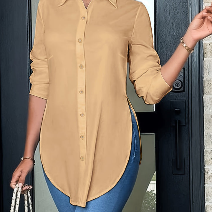 Katherine | Refined Button-Front Blouse
