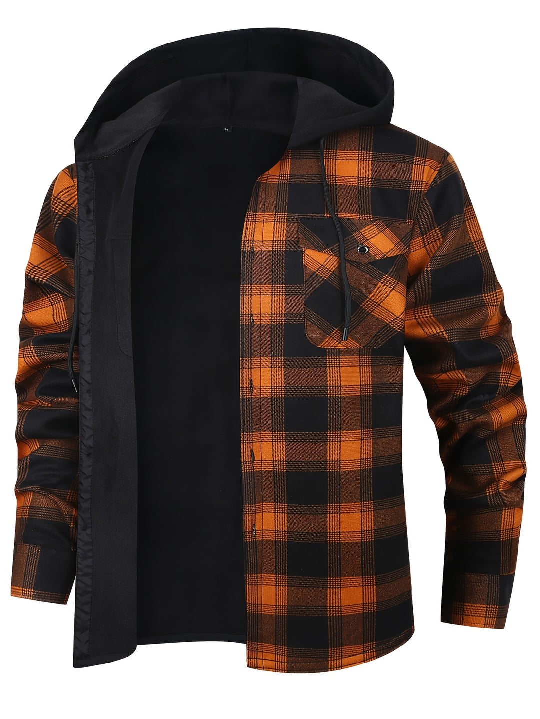 Dawson | Hooded Checked Shirt Jacket