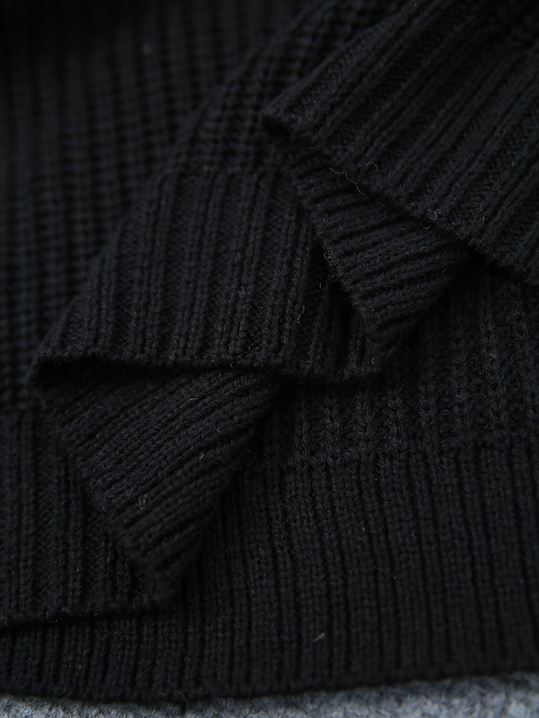 Elaine | Relaxed Half-Turtleneck Sweater Dress