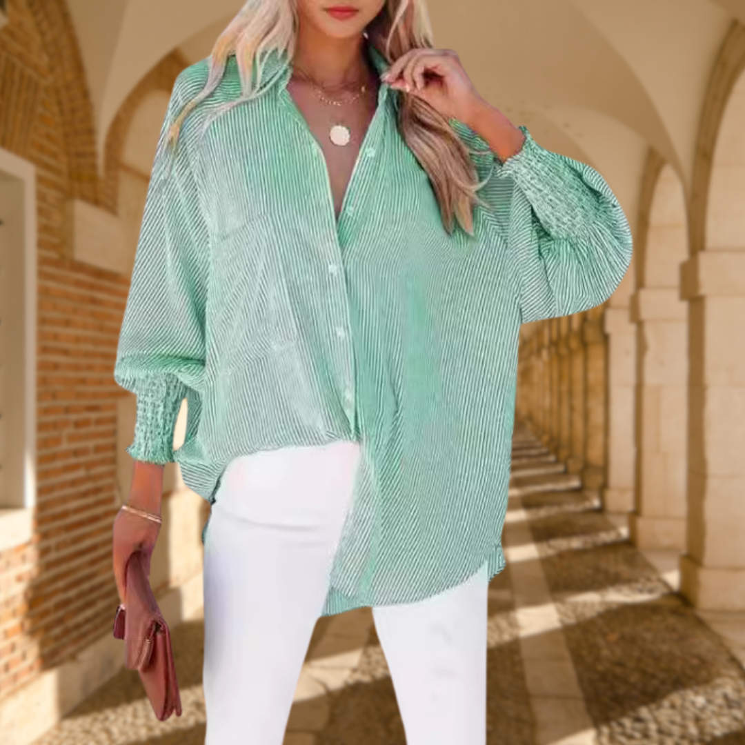 Maurie | Classic Striped Relaxed-Fit Shirt