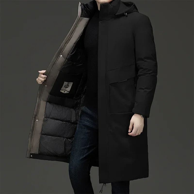 Lincoln | Hooded Long-Line Winter Coat