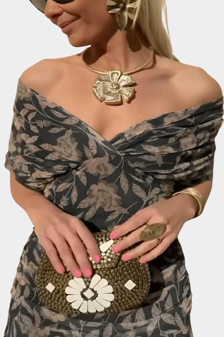 Sophia | Elegant Off-Shoulder Dress