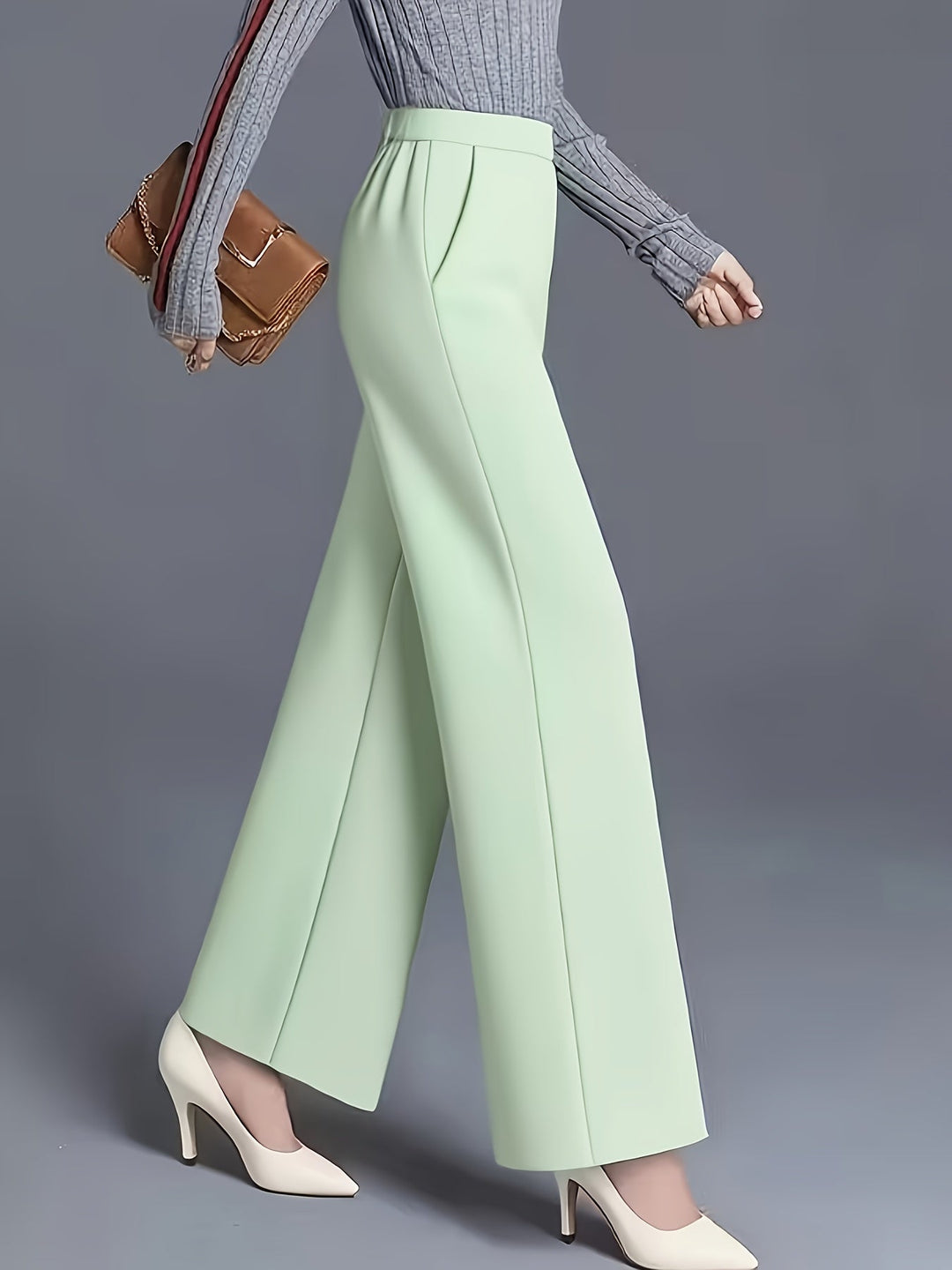 Vivian | High-Waisted Wide-Leg Pants