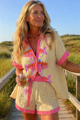 Elena | Printed Summer Two-Piece Set