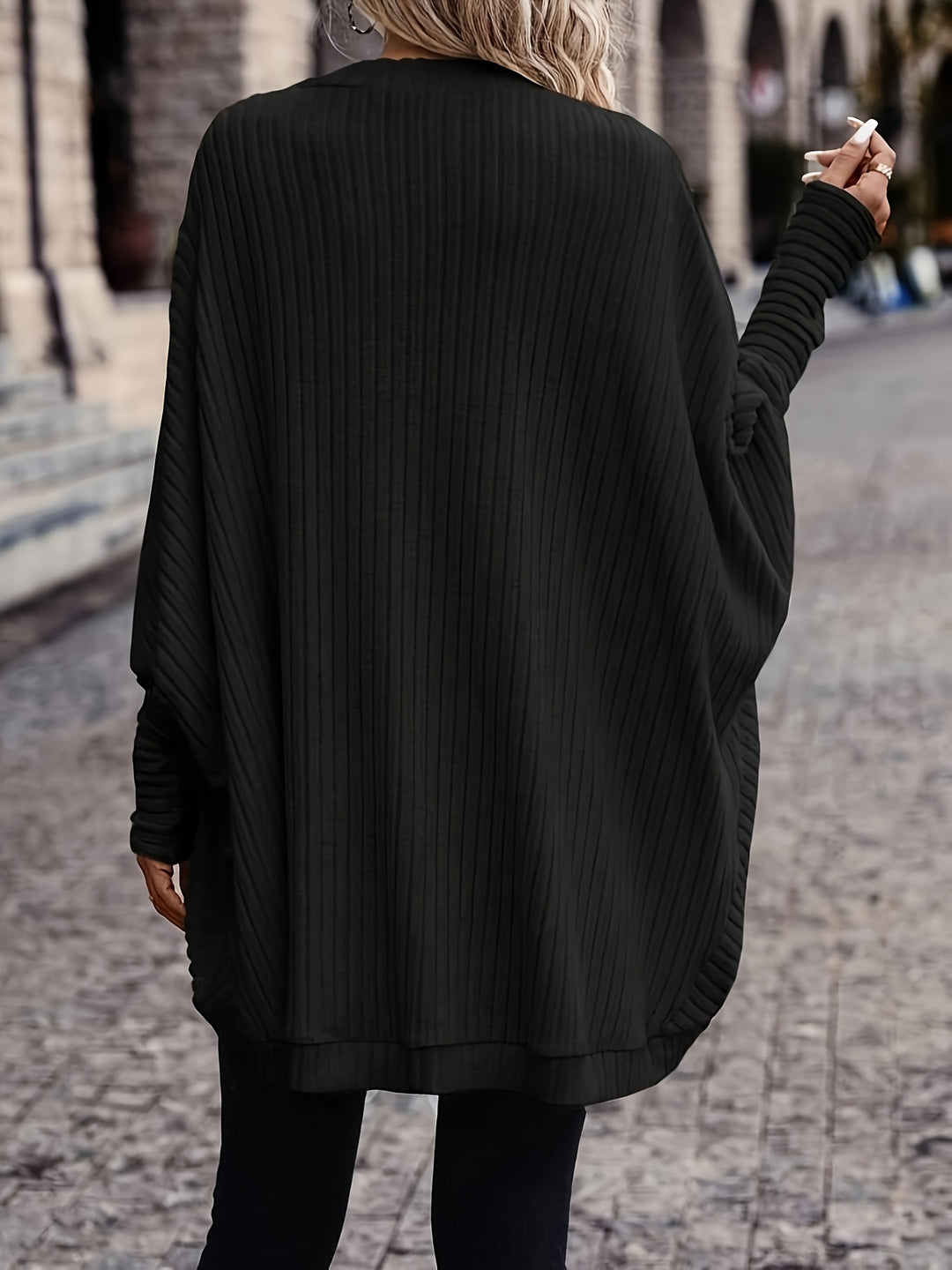 Lucille | Relaxed Open-Front Cardigan