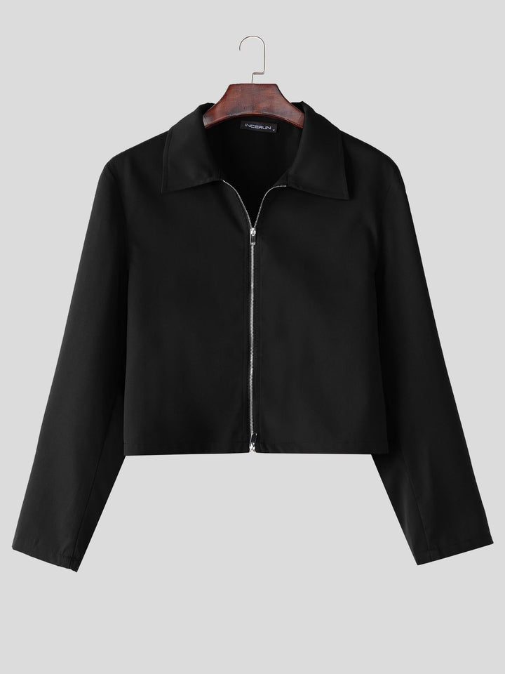 Quentin | Cropped Zip-Up Jacket