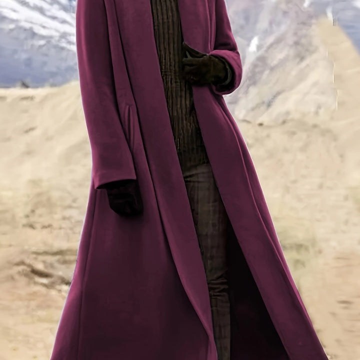 Sylvia | Flowing Longline Coat