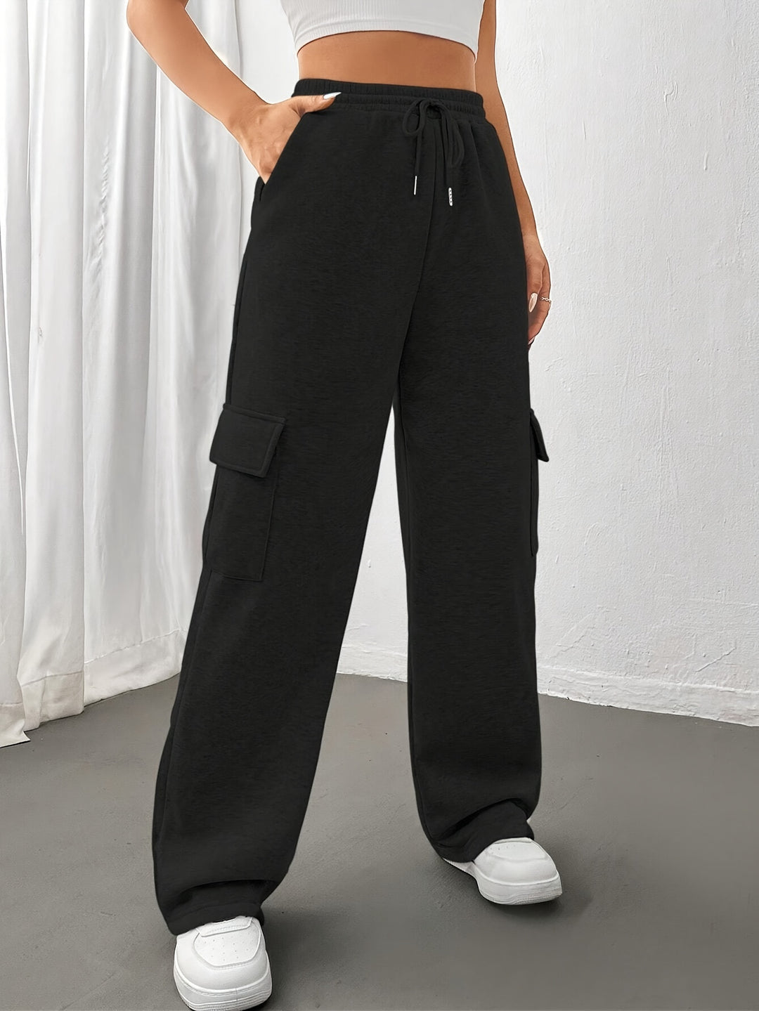 Josie | Cozy Cargo Joggers