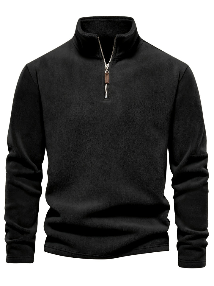 Roland | Stand-Collar Half-Zip Pullover