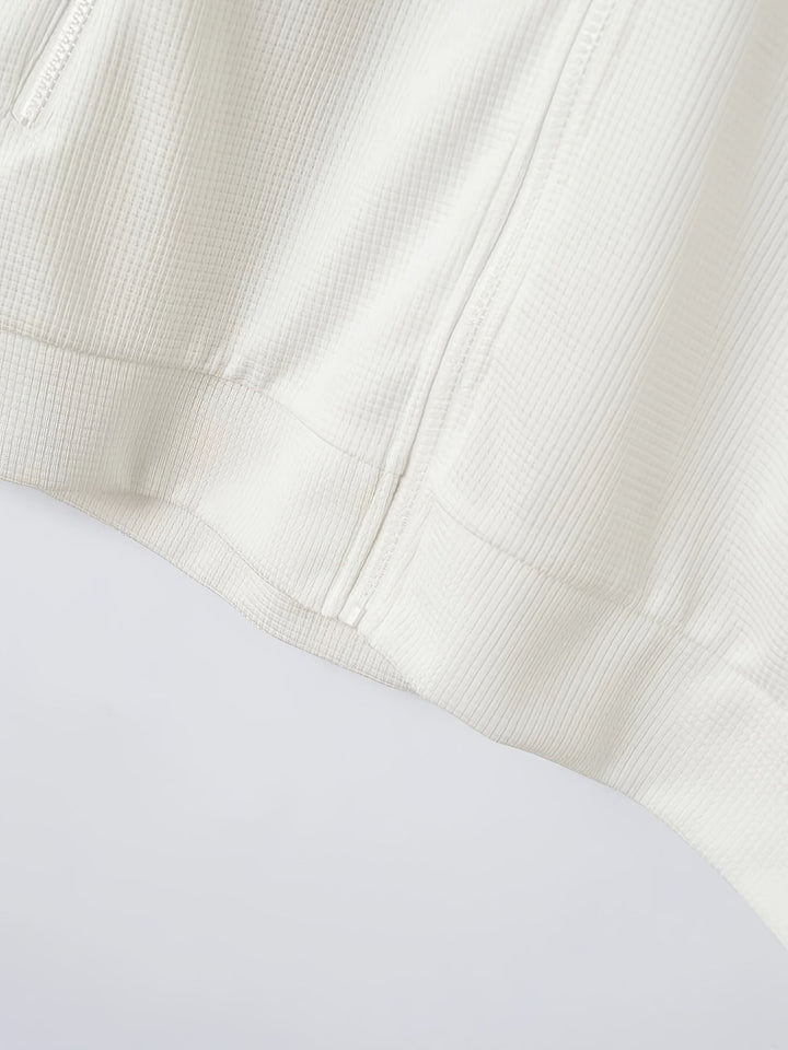 Wesley | Textured Full-Zip Jacket