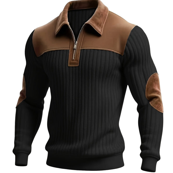 Emory | Refined Quarter-Zip Sweater