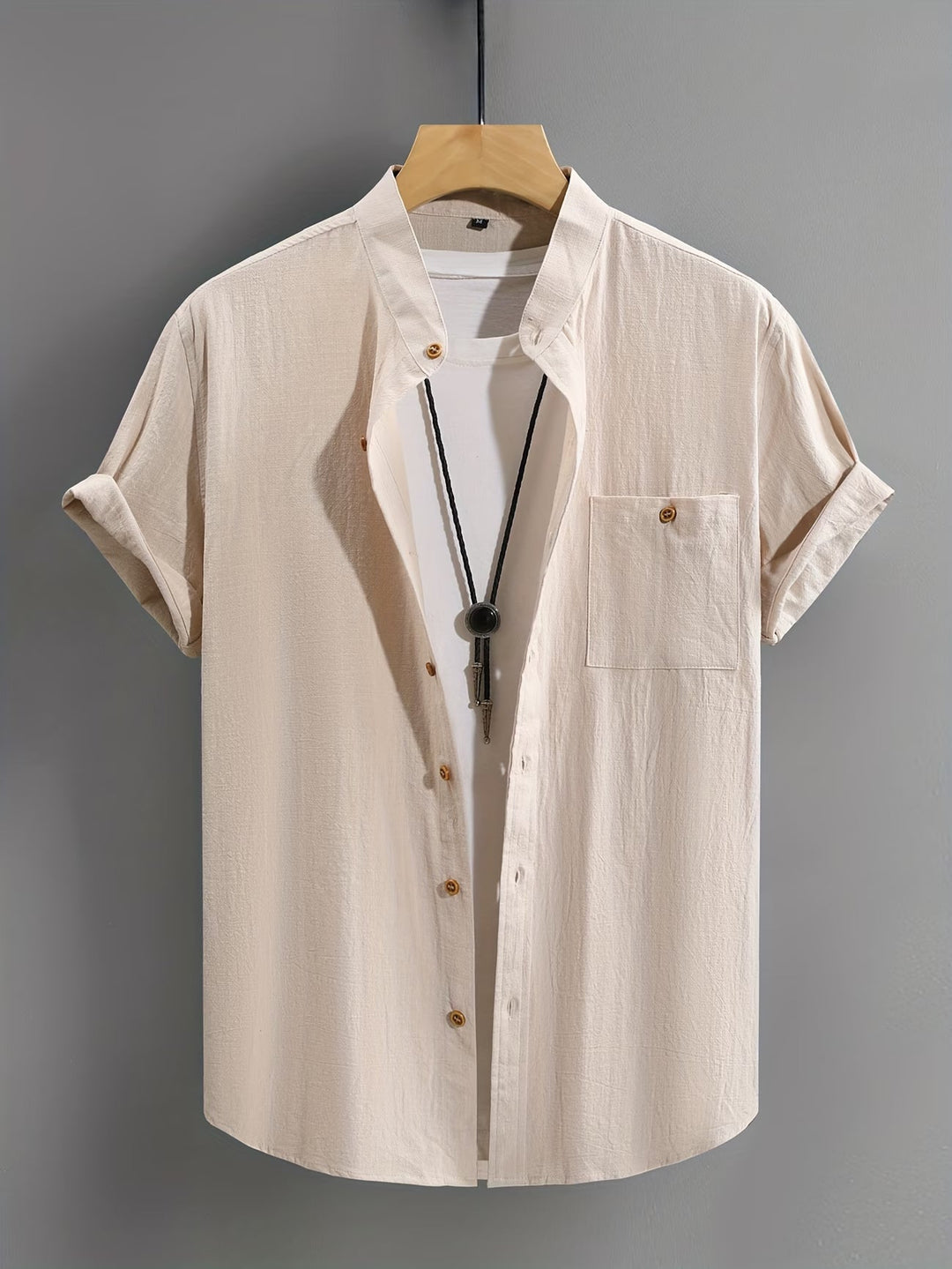 Stefan | Classic Button Short Sleeve Shirt