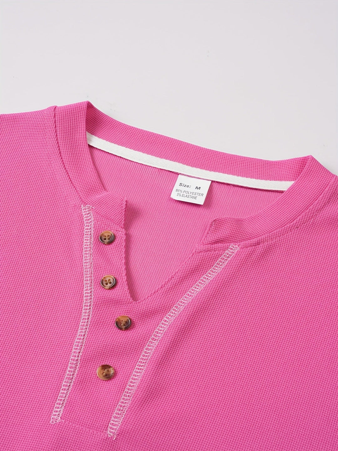 Sawyer | Textured Short Sleeve Henley