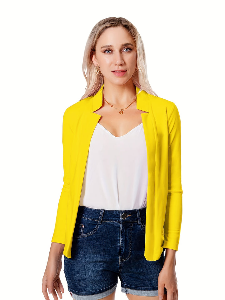 Marguerite | Open Front Tailored Blazer