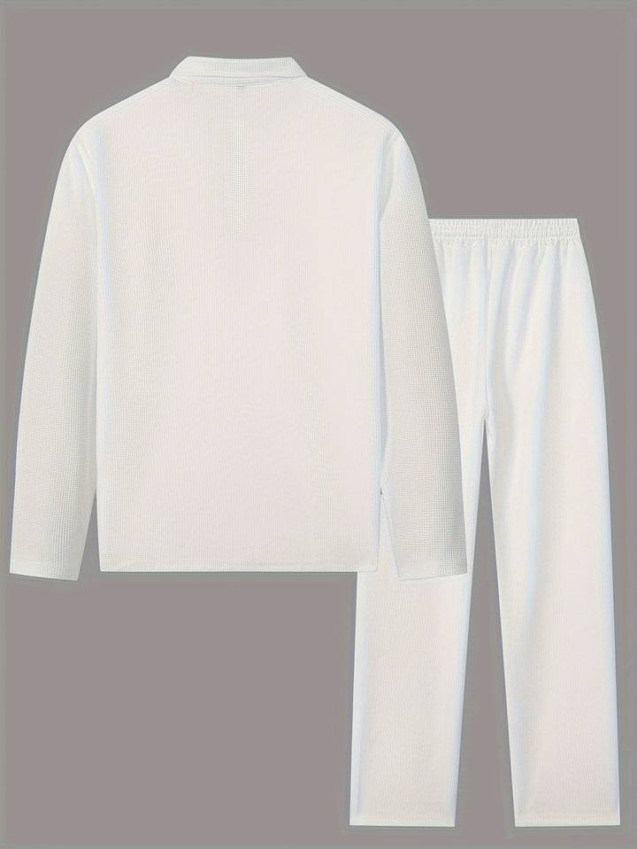 Thatcher | Relaxed Textured Two-Piece Set