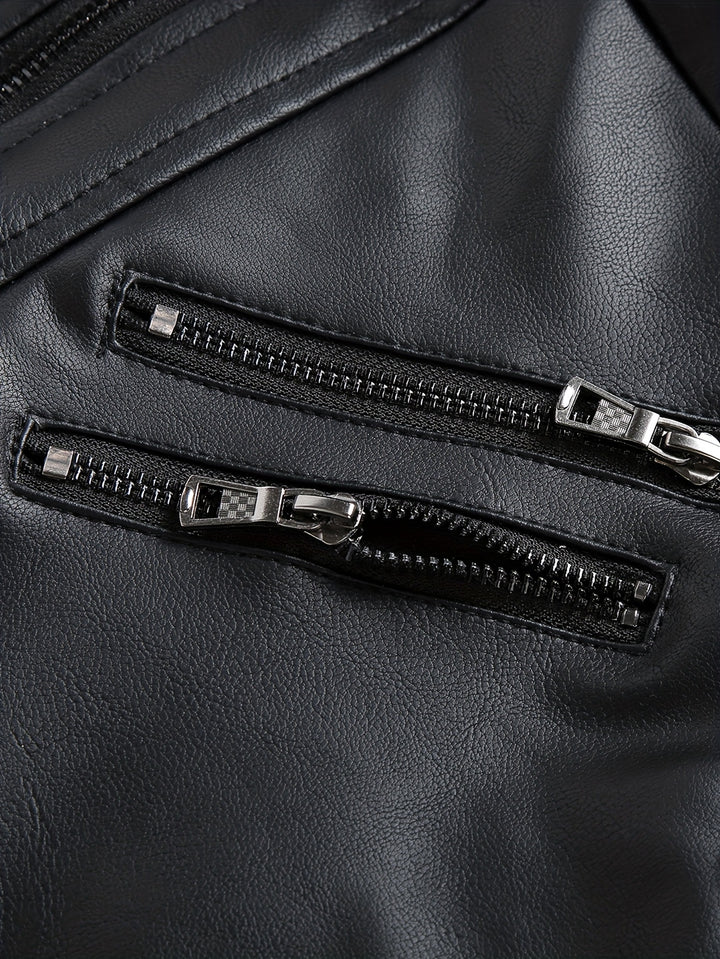 Rhys | Hooded Moto Jacket