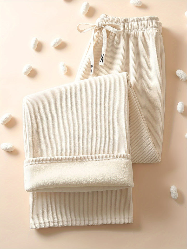 Lorraine | Cozy Wide-Leg Pants