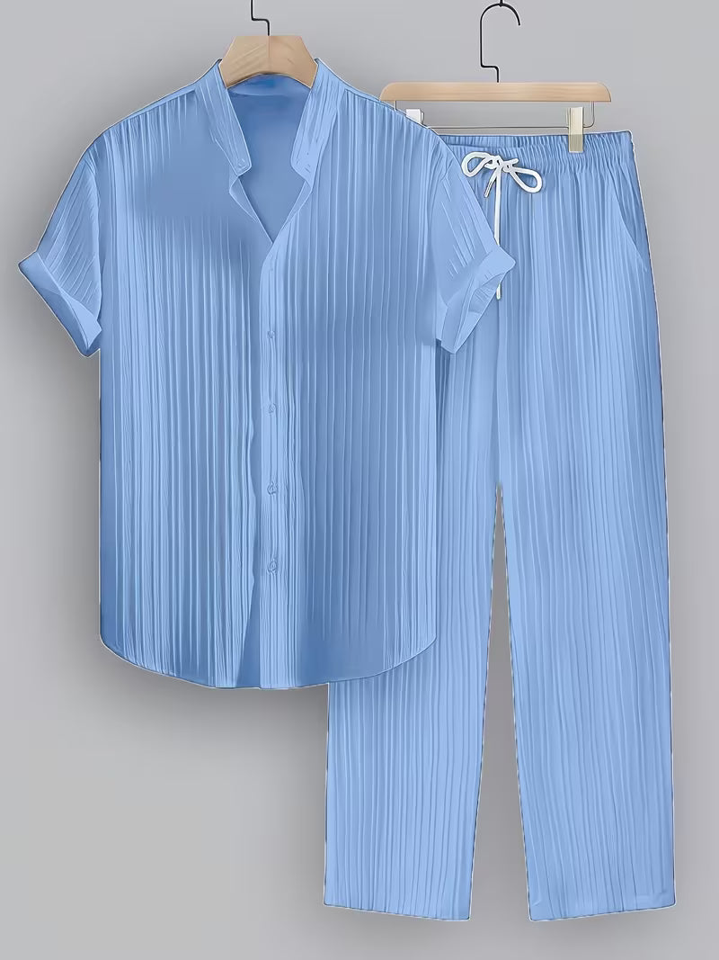 Warrick | Classic Collar Shirt and Trouser Pants