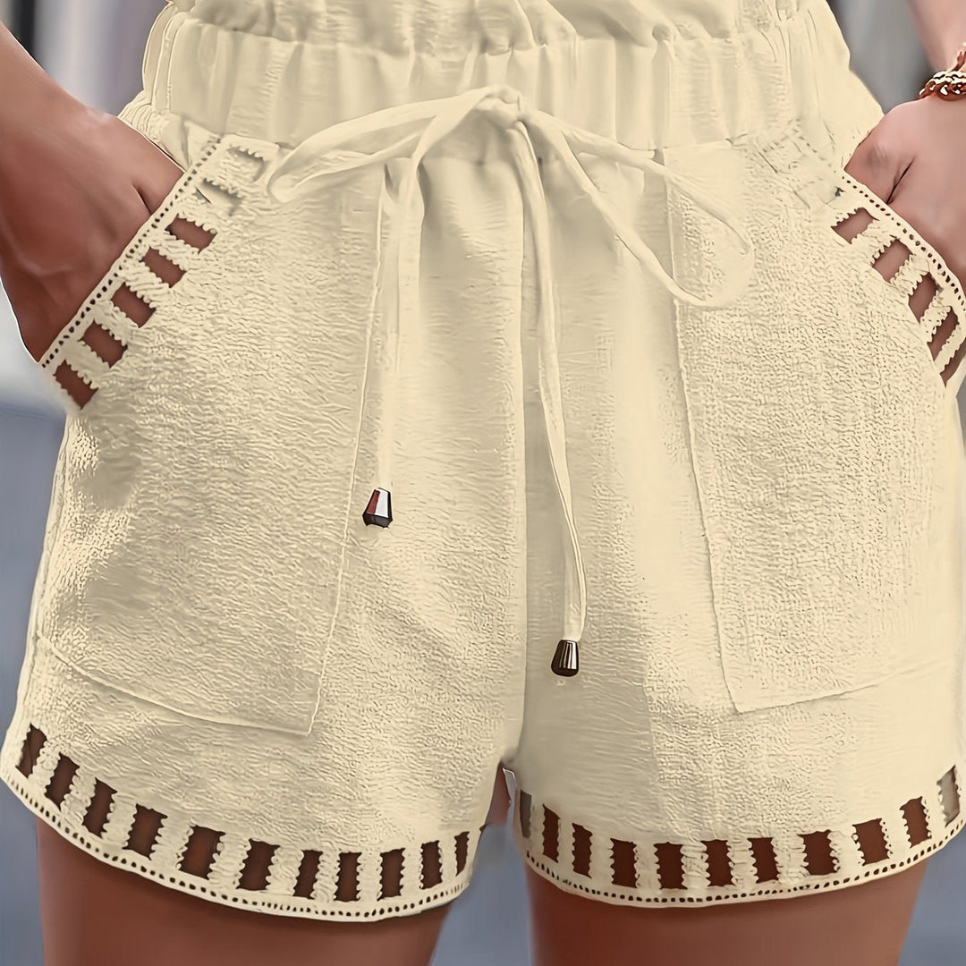 Sophie | Breezy Cutout Lounge Shorts