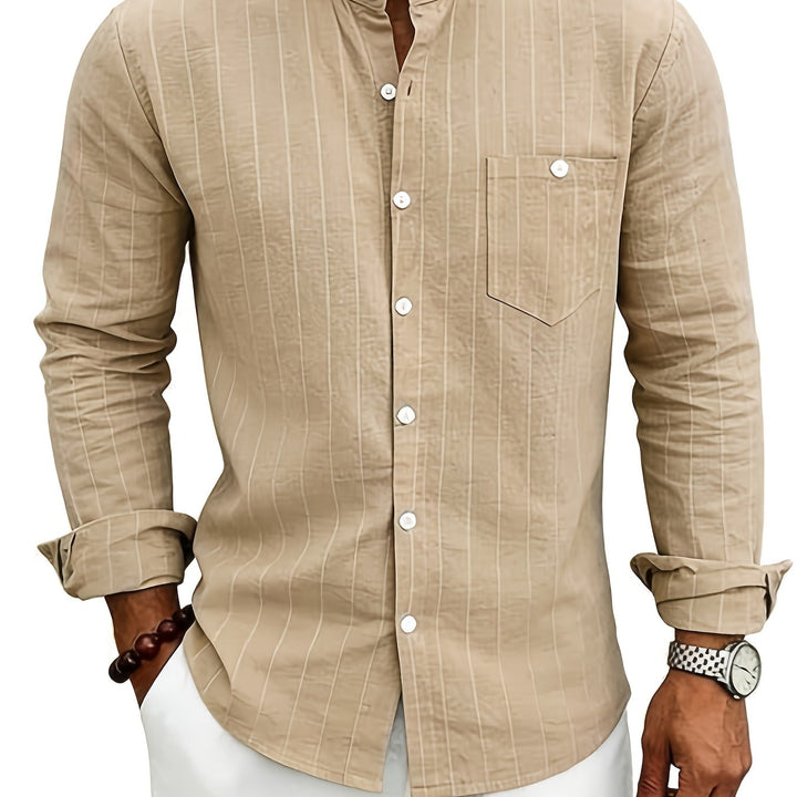 Miles | Refined Pinstripe Shirt