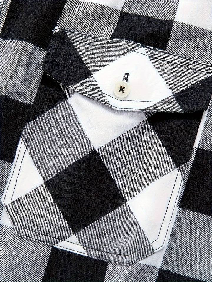 Grady | Classic Plaid Button-Up Shirt