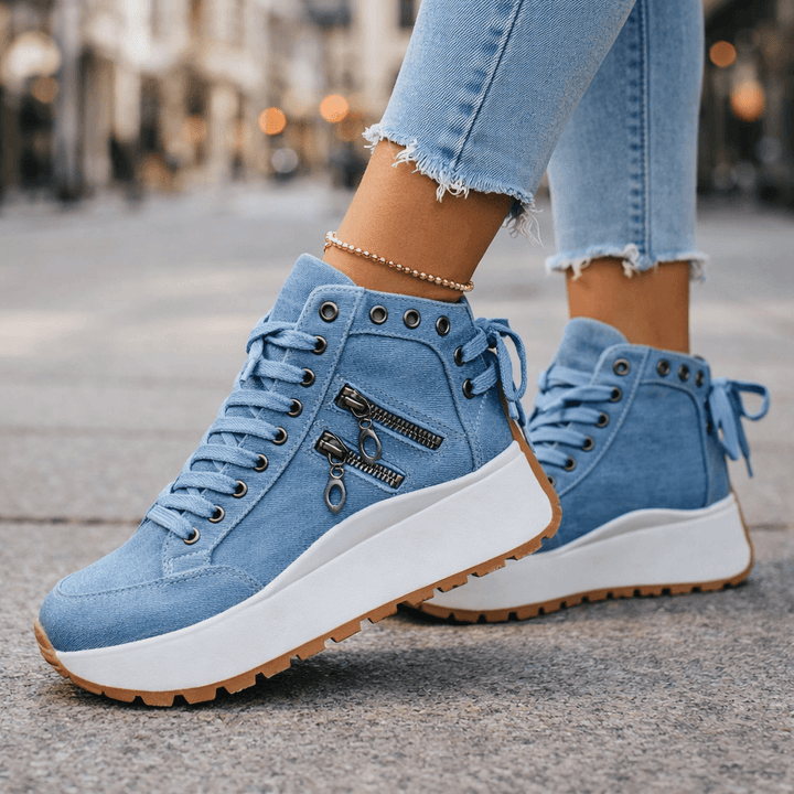Thea | Premium High Cut Lace Shoes
