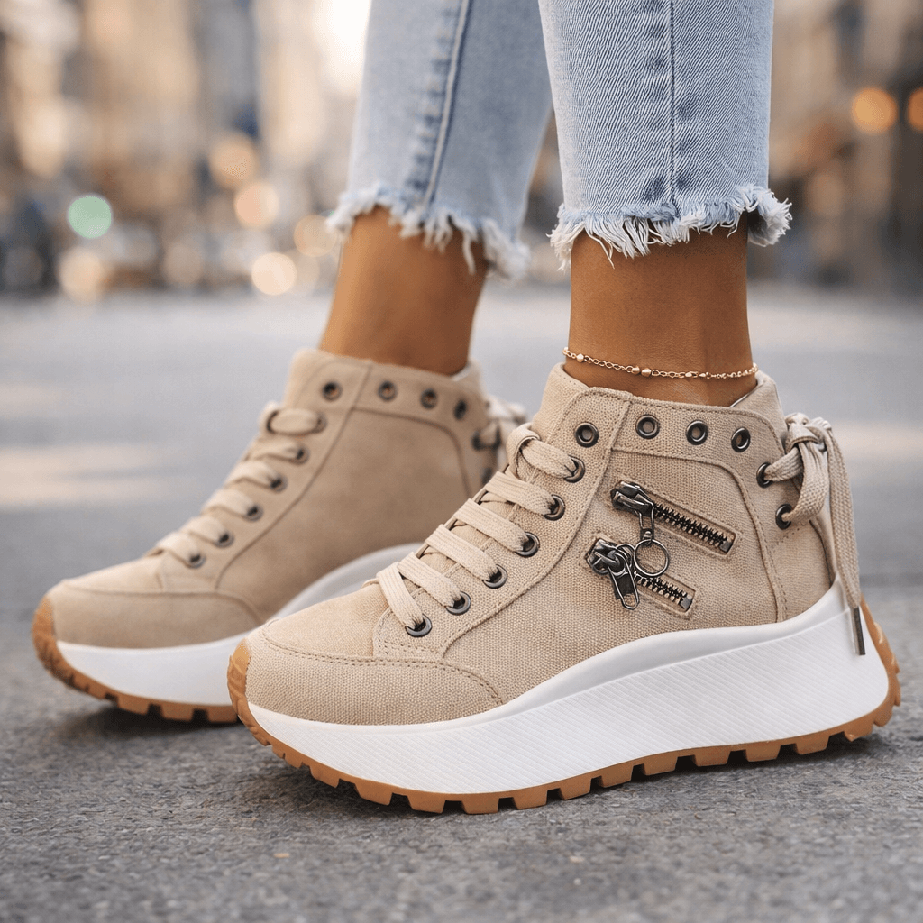 Thea | Premium High Cut Lace Shoes