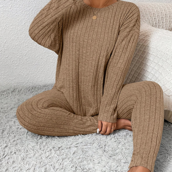 Marlowe | Ribbed Lounge Two-Piece Set