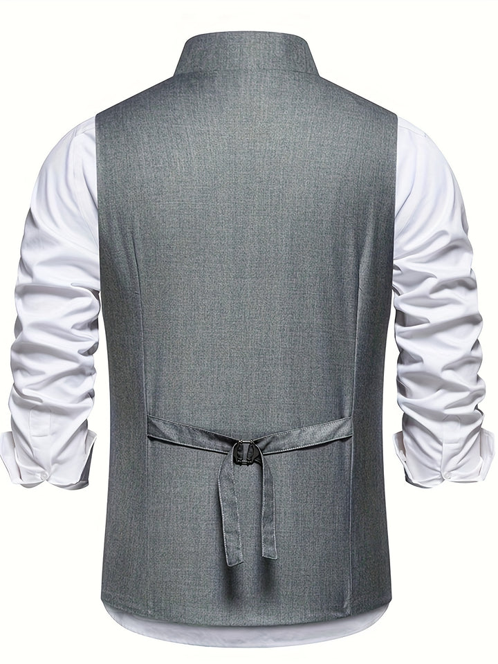 Edmund | Sharp Single-Breasted Vest