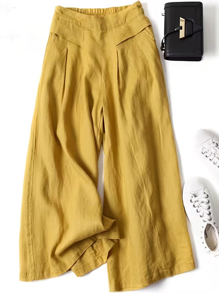 Valeria | Breathable Loose Wide-Leg Pants