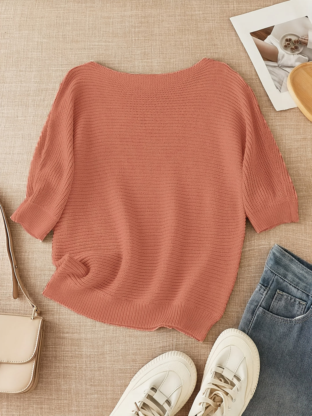 Colleen | Relaxed Boat-Neck Sweater